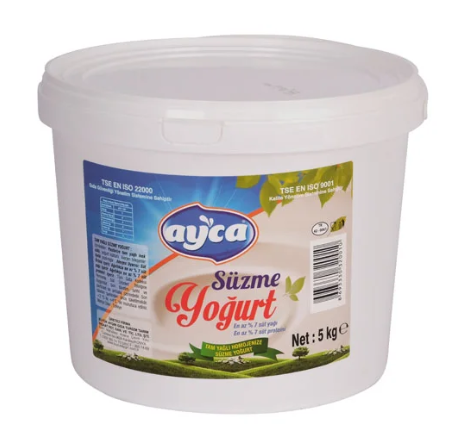 Strained Yogurt (Greek-Style) – 5 kg